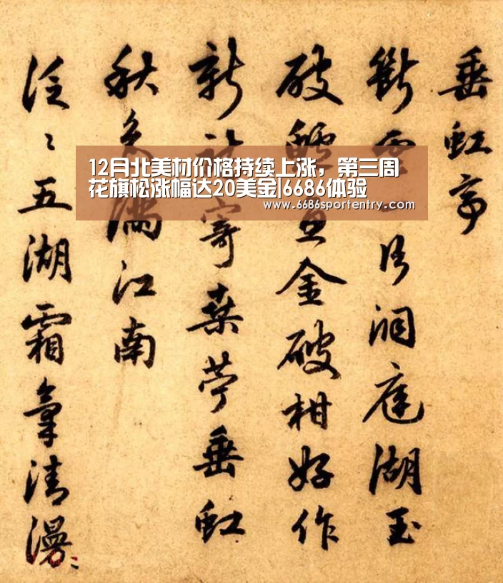 12月北美材价格持续上涨,第三周花旗松涨幅达20美金|6686体验(图2) 6686平台